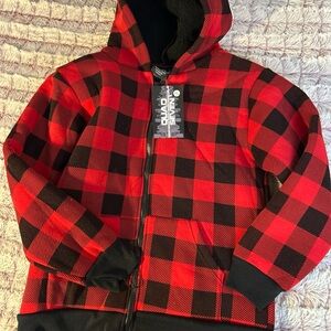 Quad Seven Red & Black Jacket
Size 12/14